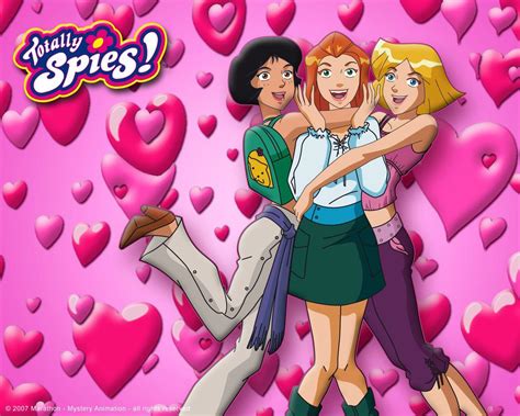totally spies wallpaper|Iba pa.